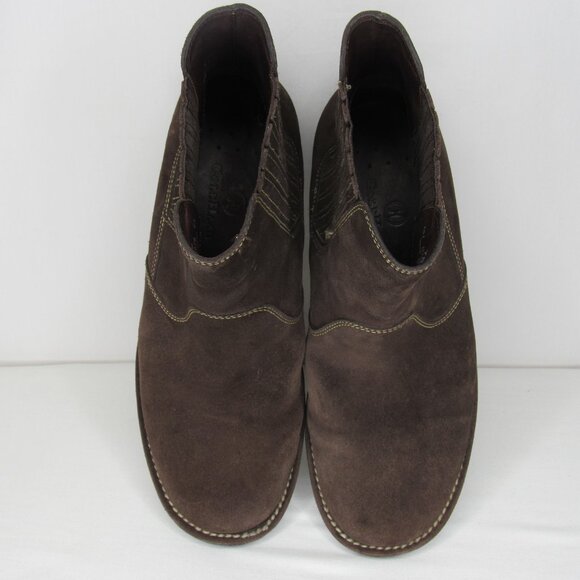 Cole Haan Brown Suede Leather Water Proof Bootie Women's 7 - Picture 6 of 9